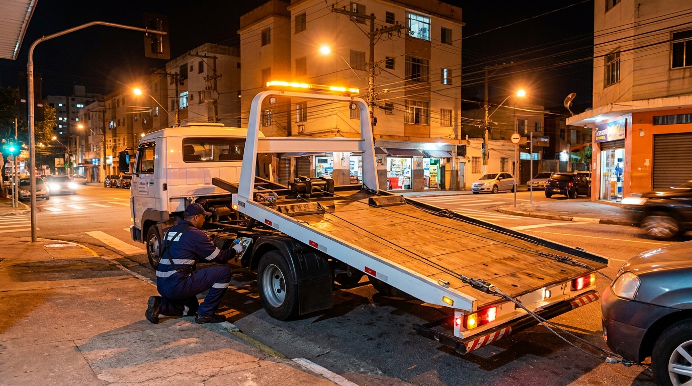 Guincho 24h profissional na Chácara D'Onofre, Araraquara‑SP