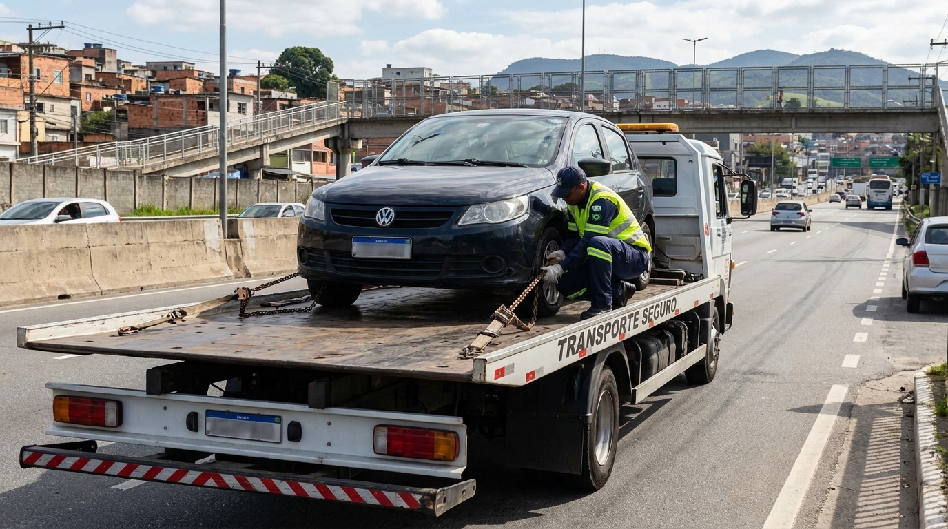 Logística para Veículos Parados no Parque Cecap, Araraquara‑SP